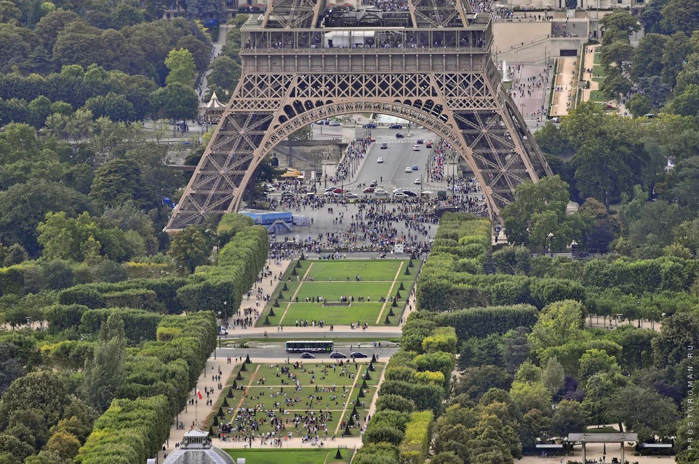 Париж с высоты 200м, Paris